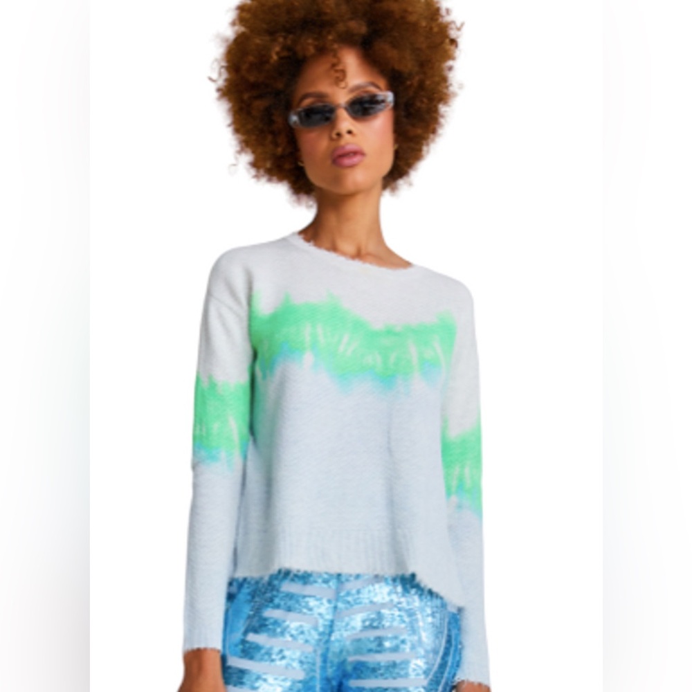 Lisa Todd Women's “Sunrise Glow” Mineral Combo Sweater. Size Small.